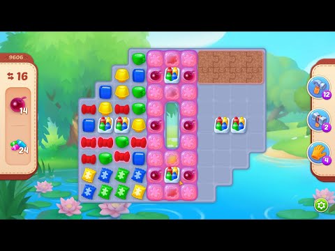 Homescapes Level 9606 No Boosters Gameplay