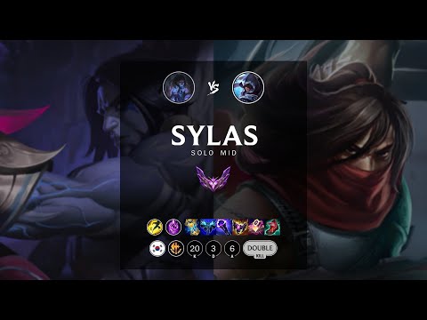 Sylas Mid vs Talon - KR Master Patch 12.17