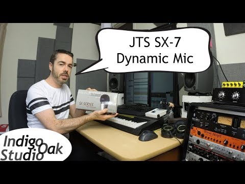Indigo Oak Studio - JTS SX-7 Microphone unboxing, review & demonstration