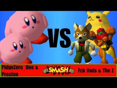 Echo Summer 2015 - PidgeZero One & Preston Vs Fck Vwls & The Z - Smash 64 Doubles Losers Finals