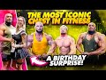 THE MOST ICONIC CHEST IN FITNESS...AND A BIRTHDAY SURPRISE!