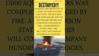 TEMU FACTORY DESTROYED!!
