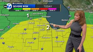 ABC7 AccuWeather Forecast Chicago: Monday, Aug. 10, 2026 (Midday update)
