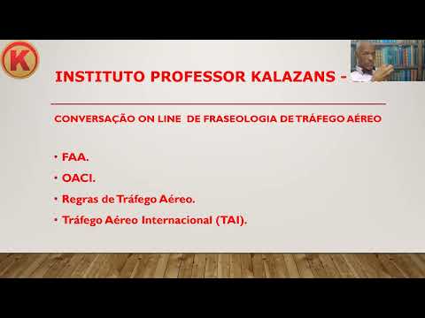 CURSO ON LINE DE CONVERSAÇÃO DE FRASEOLOGIA DE TRÁFEGO AÉREO