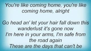 Lonestar - You&#39;re Like Coming Home Lyrics