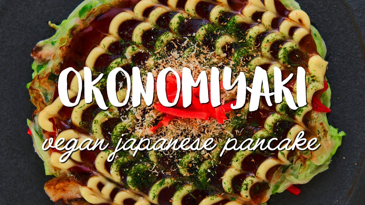 Vegan Okonomiyaki (Japanese Savory Pancake) v2