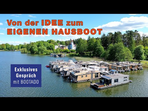 Own houseboat: make your dream come true.