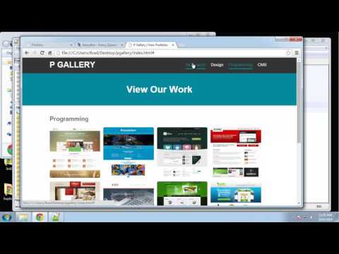 Learn how to create a responsive image gallery using jQuery Part 3