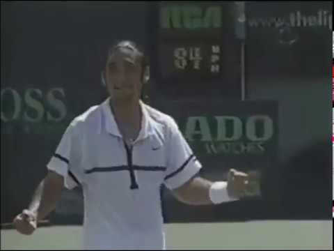 Rios v. Agassi, best points final Miami 1998