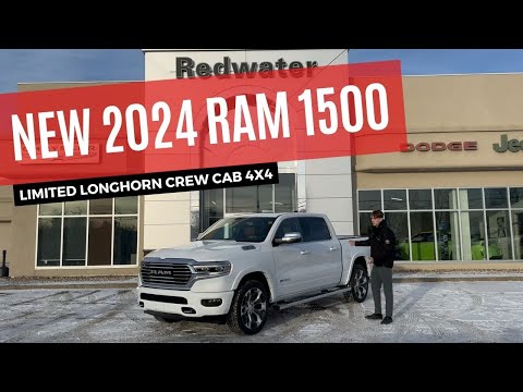 New 2024 Ram 1500 Limited Longhorn Crew Cab 4x4 | Stock # RR19323 - Redwater Dodge