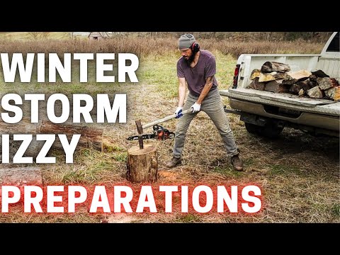 Winter Storm Izzy Preparations | RV Living | Jan 13 2021