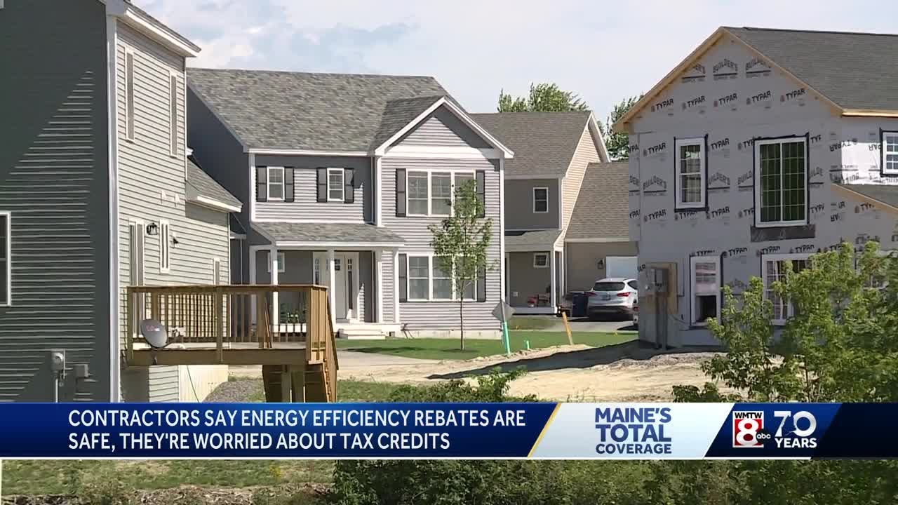 Maine clean energy rebates are guanteed, federal tax credits are uncertain