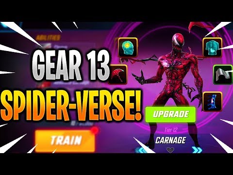 GEAR 13 CARNAGE & MILES MORALES! - MARVEL Strike Force