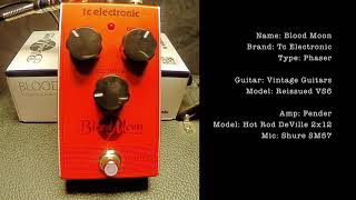Video thumbnail for Demo - TC Electronic Blood Moon Phaser by Stomps and Synths