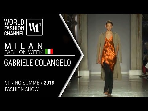 Gabriele Colangelo Spring-summer 2019| Milan fashion week