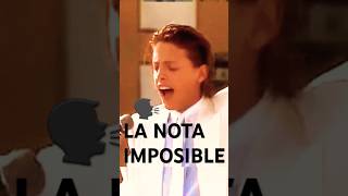 La nota MÁS IMPRESIONANTE que Luis Miguel ha cantado 😯☀️ #luismiguel #luismiguellaserie #concierto