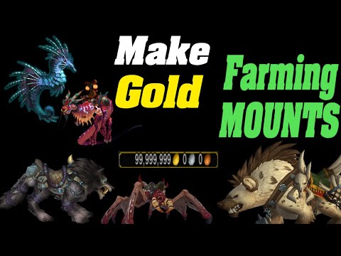 Mount Farming for Gold: Selling Rare Mount Drops In World Of Warcraft