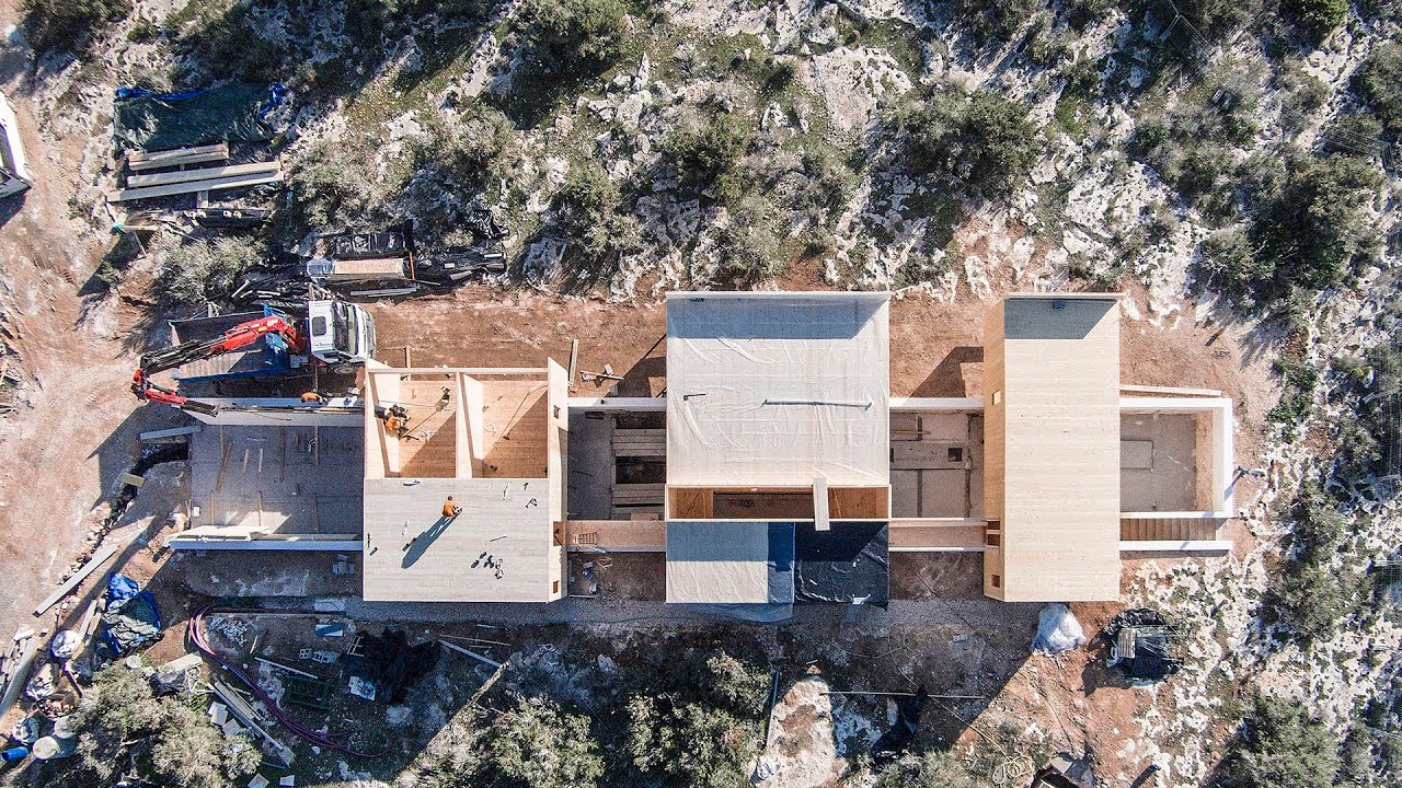 Building Process of Bosc d'en Pep Ferrer Private House in Formentera
