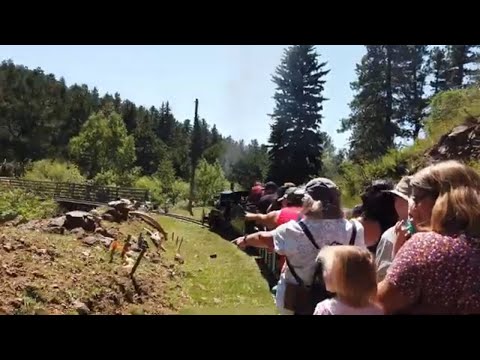 Tiny Town Morrison, Colorado New Steam Train Ride Great Family Fun