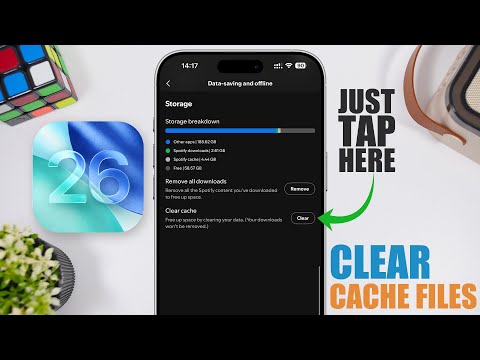 How To Clear iPhone CACHE - iOS 26 !