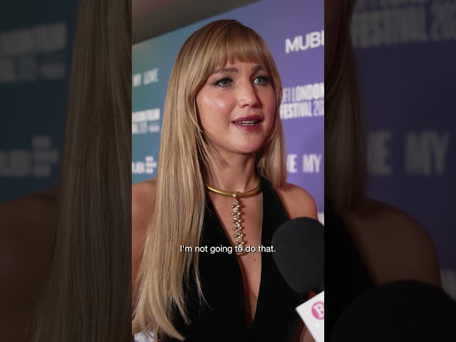 Jennifer Lawrence on portraying motherhood in Die My Love