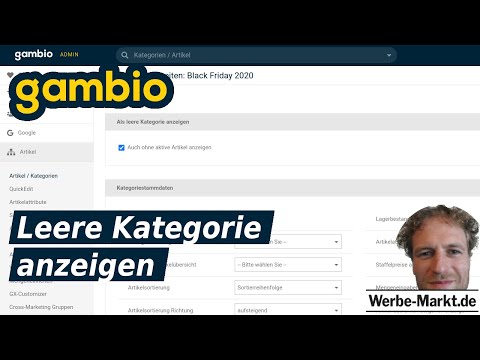 Leere Kategorie im Gambio Shop anzeigen mit diesem Tool im Gambio Schaukasten (5)