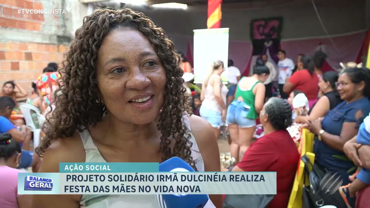 Projeto Irmã Dulcineia celebra o Mês das Mães com ação solidária em Lucas do Rio Verde