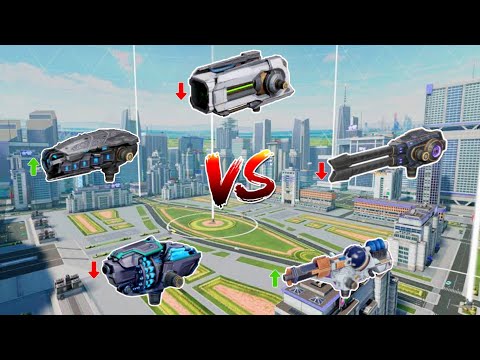 WR🔥 Blight, Morana, Magnetar[Nerf] VS Snaer Spark [Buff] Weapon Comparison |WAR ROBOTS|