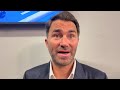 EDDIE HEARN ON WHAT WENT WRONG FOR CANELO; TALKS FUTURE AND IF WEIGHT MADE A DIFFERENCE