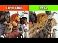 Lion King Characters Vs Real World Animals Compared