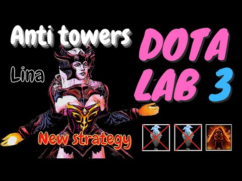Anti towers Lina ???  Dota 2 Lina carry