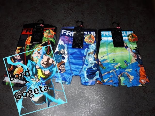 Vídeo relacionado con Freegun - Calzoncillos para Hombre, diseño de dragón de Bola Z, Goku, Vegeta y Picolo (Juego de 4), Naranja/Violeta/Negro/Amarillo/Azul, L