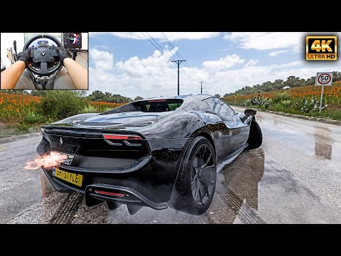 1100HP Ferrari 296 GTB | Forza Horizon 5 | Thrustmaster TX gameplay Steeringwheel