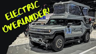 The amazing EARTHCRUISER - GMC HUMMER EV Pickup, OVERLANDER!