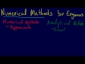 1 1 1 Introduction Numerical Vs Analytical Methods
