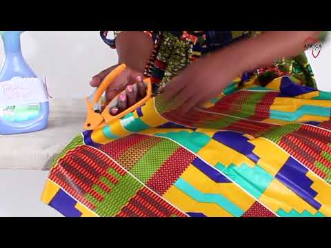 YouTube video about: How to soften wax print fabric?