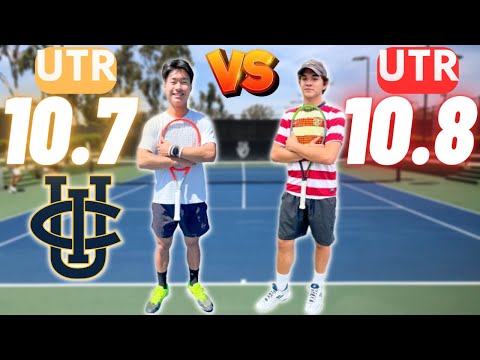 10.7 UTR vs 10.8 UTR | UCI Club Tennis Teammates