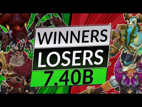 The Winners and Losers of Patch 7.40b – Best Heroes to Gain MMR | Dota 2 Meta Analysis