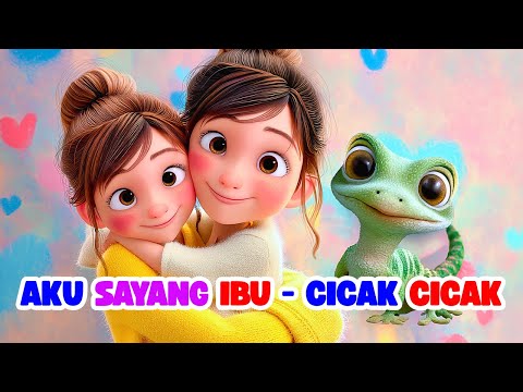 Satu Satu Aku Sayang Ibu ❤️ Sayang Semuanya - Cicak Cicak di Dinding & Lagu Anak Indonesia Lainnya
