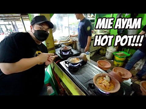 MIE AYAM HOT POT!! PANASNYA DARI AWAL AMPE AKHIR!!!