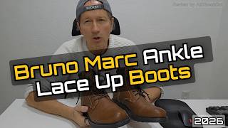 Bruno Marc Men's Dress Oxford Ankle Boots Review — Comfort, Style, Everyday Wear 2026