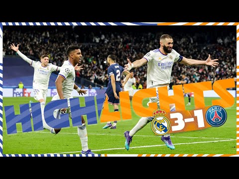 HIGHLIGHTS | Real Madrid 3-1 PSG | UEFA Champions League