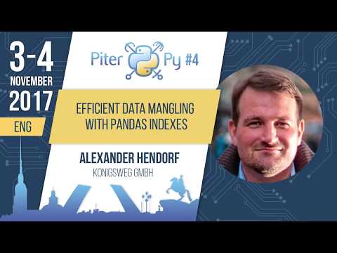 [ENG] Alexander Hendorf: "Efficient Data Mangling with Pandas Indexes"