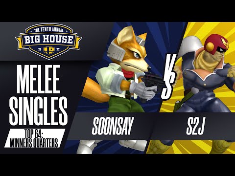 Soonsay vs S2J - Melee Singles Top 64: Winners Quarters - The Big House 10 | Fox vs Cpt Falcon