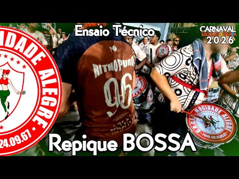 REPIQUE BOSSA Mocidade Alegre 2026 - Bateria Ritmo Puro #BotaOFone #PioneiroNoVídeoDosBreques