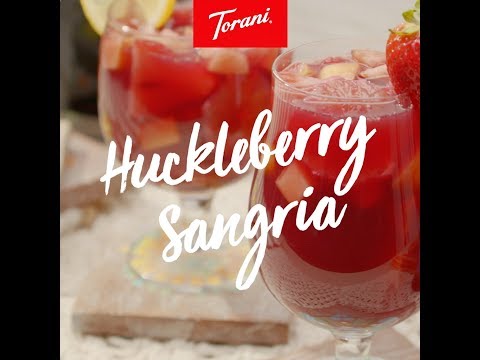 Torani Huckleberry Sangria