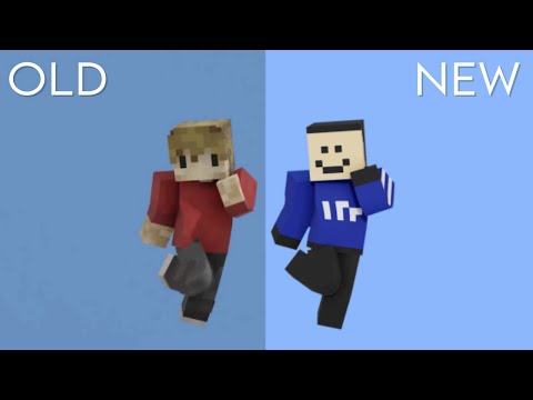 izethetic - Minecraft Youtubers Dancin' (Old Vs. New)