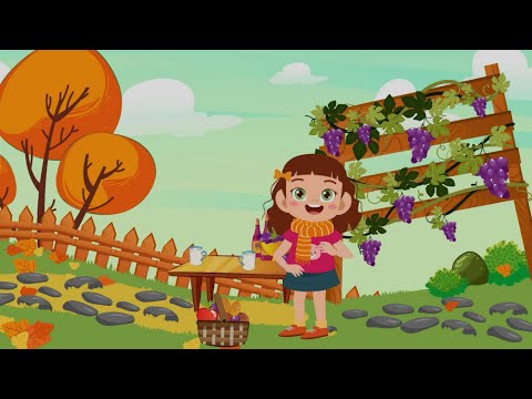 A,a,a Acum e toamna, da - cântece animate de la Clopoțelul Magic