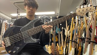 Video thumbnail for Freedom Custom Guitar Research / Blowzer 5st【Test Play】 by Bass Sound Maniac