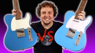 Video thumbnail for Squier Sonic Telecaster vs Squier Classic Vibe Esquire | Which is the better choice? Guitar Shootout by Rich. Words. Music.